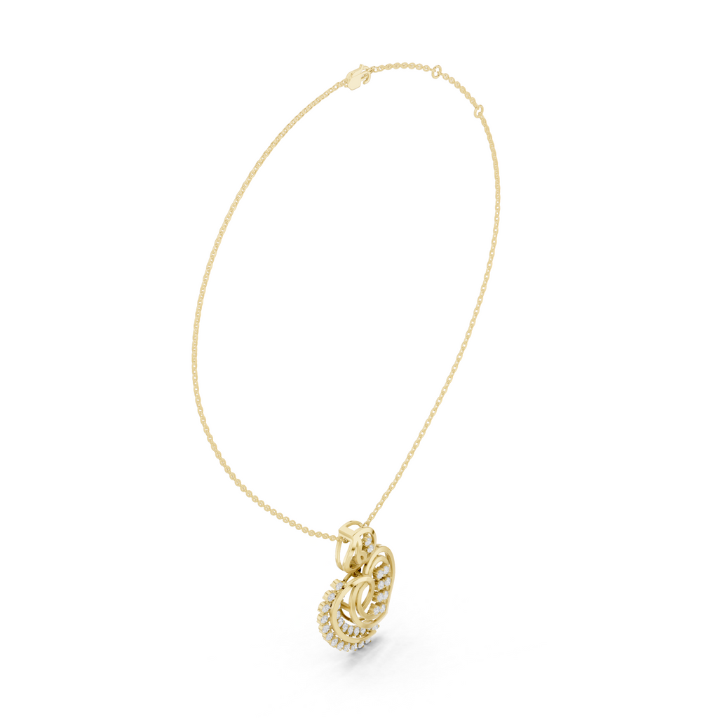 The Artisan Heart Pendant - Lab Grown Diamonds