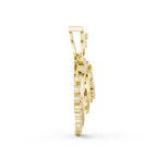 The Artisan Heart Pendant - Lab Grown Diamonds