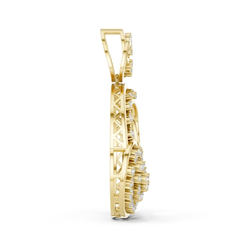 The Orbital Suite Pendant - Lab Grown Diamonds
