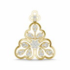 The Trinity Filigree Pendant - Lab Grown Diamonds