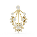 The Dewdrop Meadow Pendant - Lab Grown Diamonds