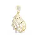 The Elara Droplet Pendant - Lab Grown Diamonds