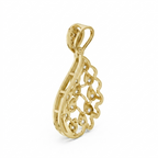 The Elara Droplet Pendant - Lab Grown Diamonds