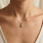 The Maia Royal Mandala Pendant - Lab Grown Diamonds