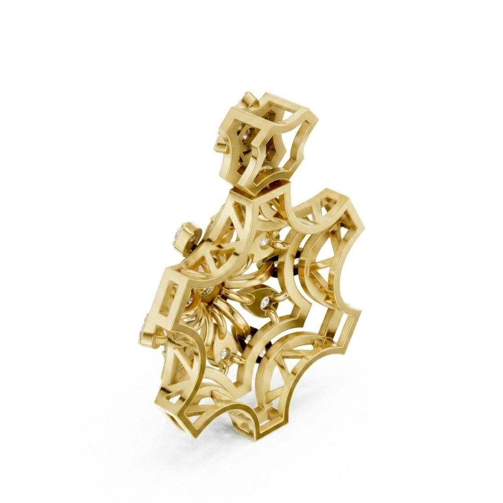The Stella Radiante Pendant - Lab Grown Diamonds