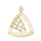 The Piramide Pendant - Lab Grown Diamonds