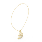 The Piramide Pendant - Lab Grown Diamonds