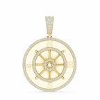 The Imperial Compass Pendant - Lab Grown Diamonds