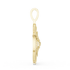 The Imperial Compass Pendant - Lab Grown Diamonds