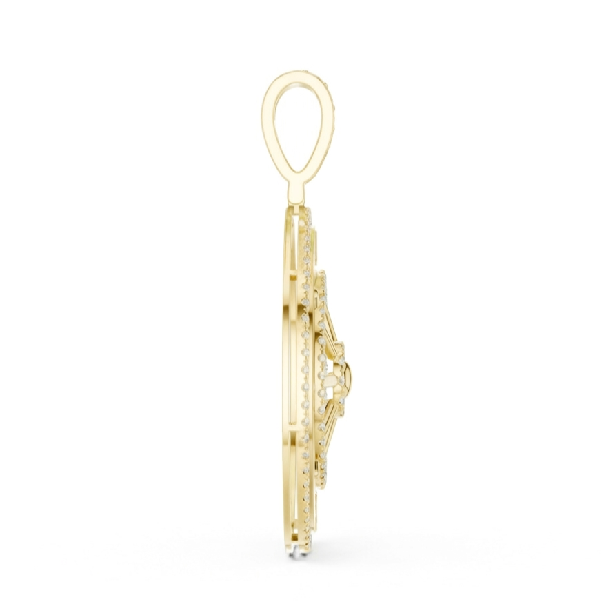 The Imperial Compass Pendant - Lab Grown Diamonds