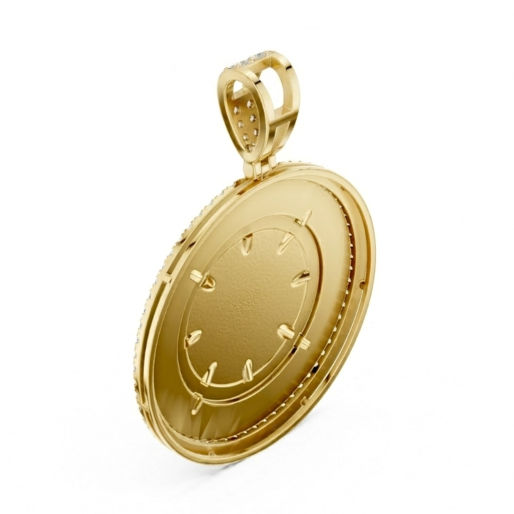 The Imperial Compass Pendant - Lab Grown Diamonds