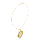 The Monde d'Or Pendant - Lab Grown Diamonds