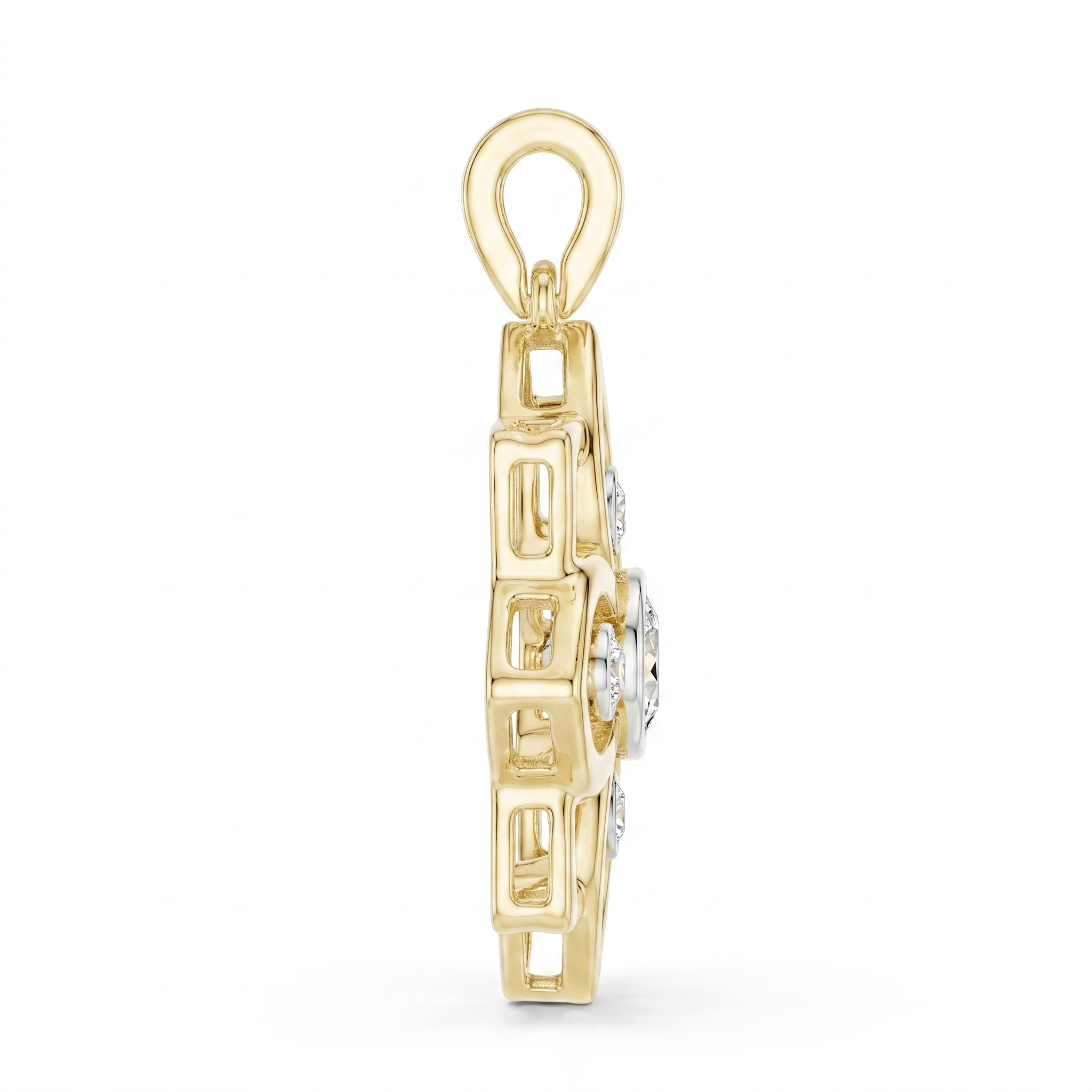 The Regal Aurelia Pendant - Lab Grown Diamonds