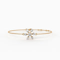 The Petal Star Bracelet - Lab Grown Diamonds