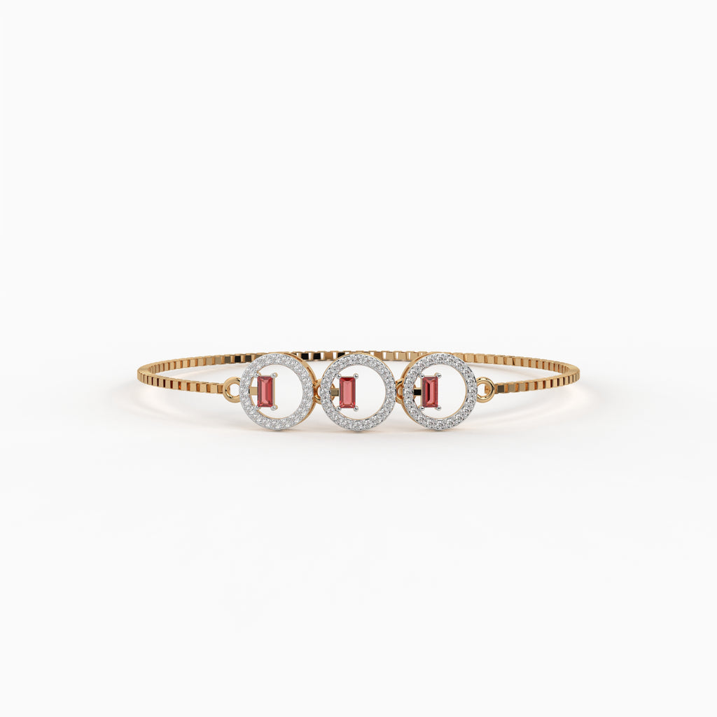 The Trinity Spark Bracelet - Lab Grown Diamonds