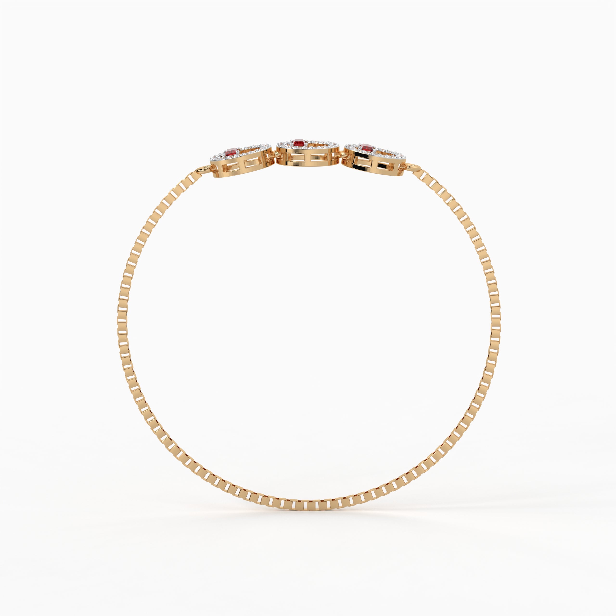 The Trinity Spark Bracelet - Lab Grown Diamonds