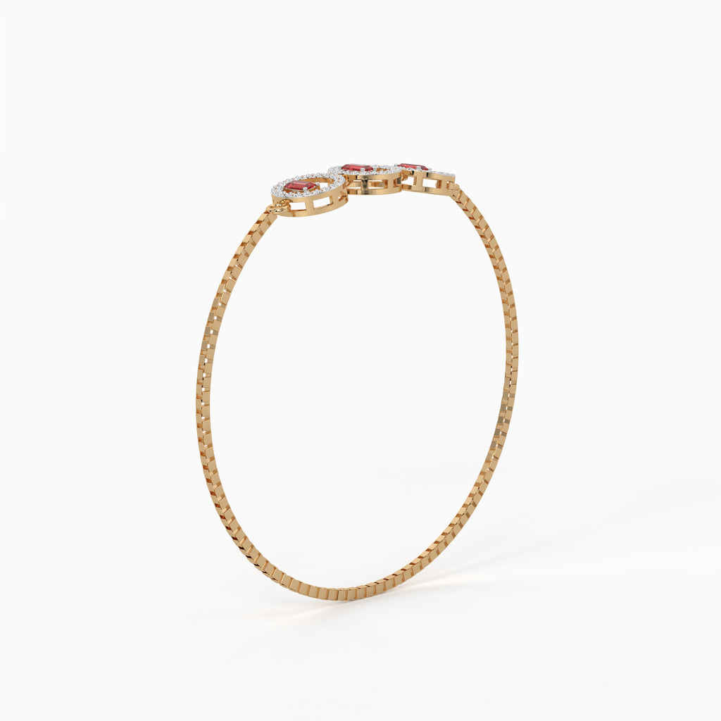 The Trinity Spark Bracelet - Lab Grown Diamonds