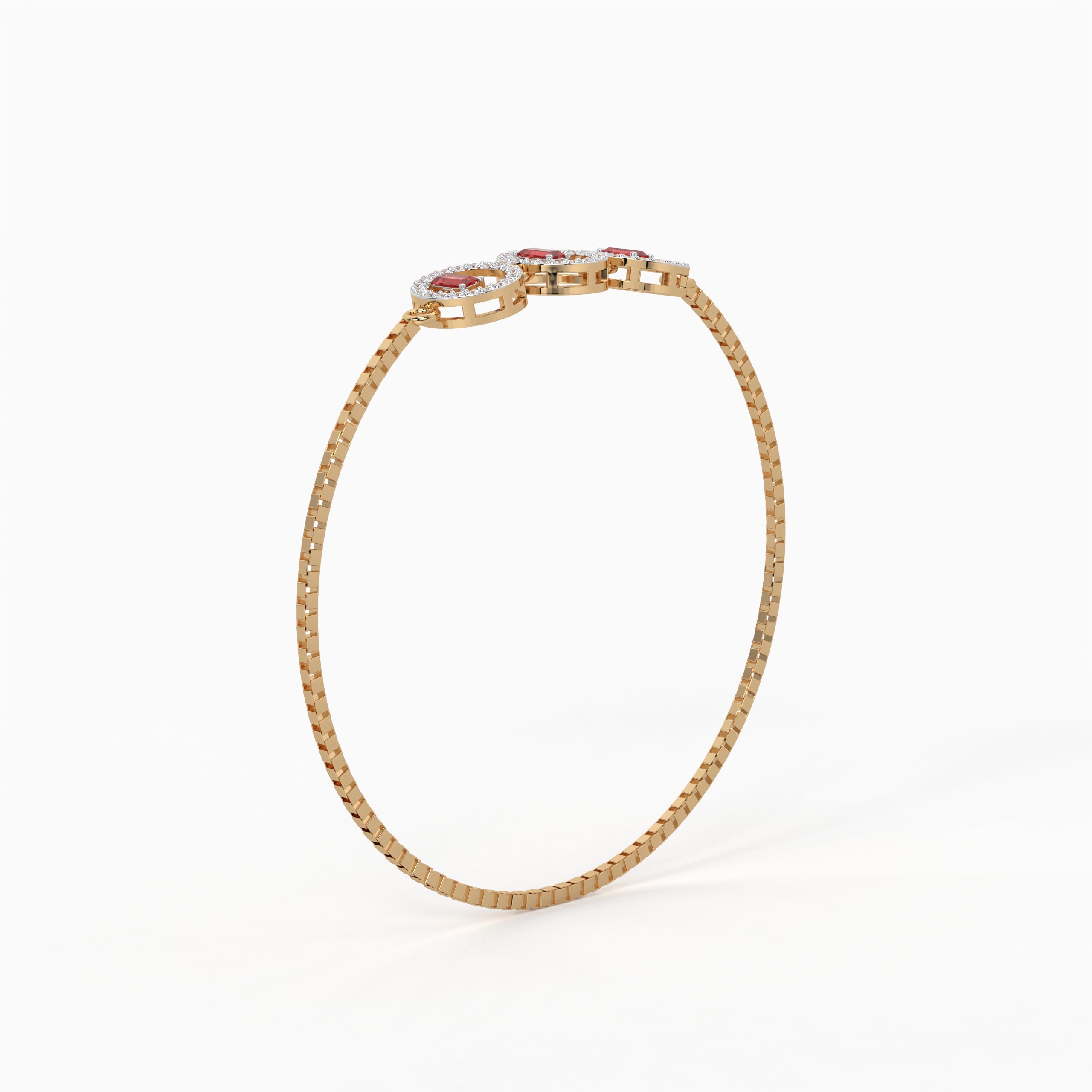 The Trinity Spark Bracelet - Lab Grown Diamonds