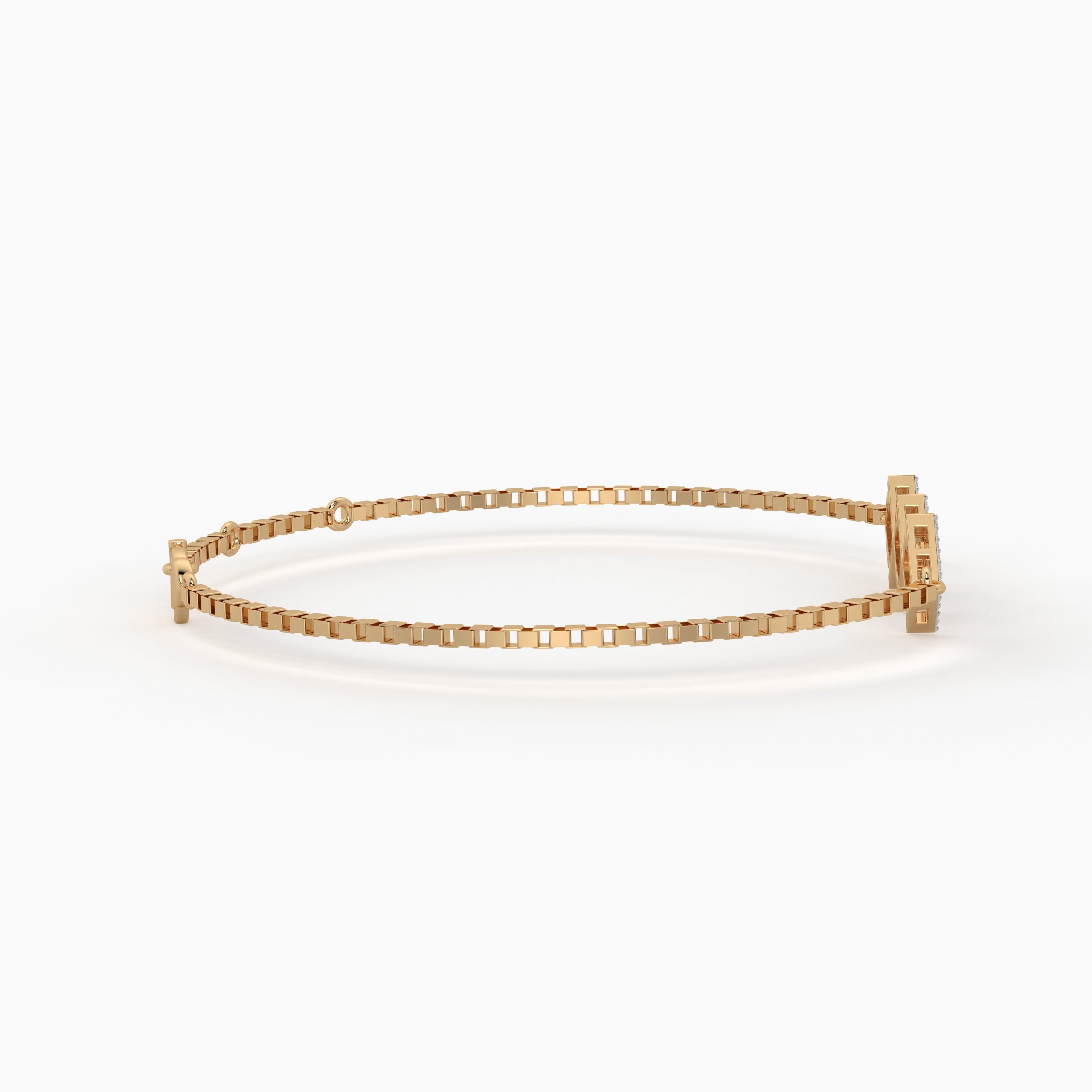 The Imperial Frame Trio Bracelet - Lab Grown Diamonds