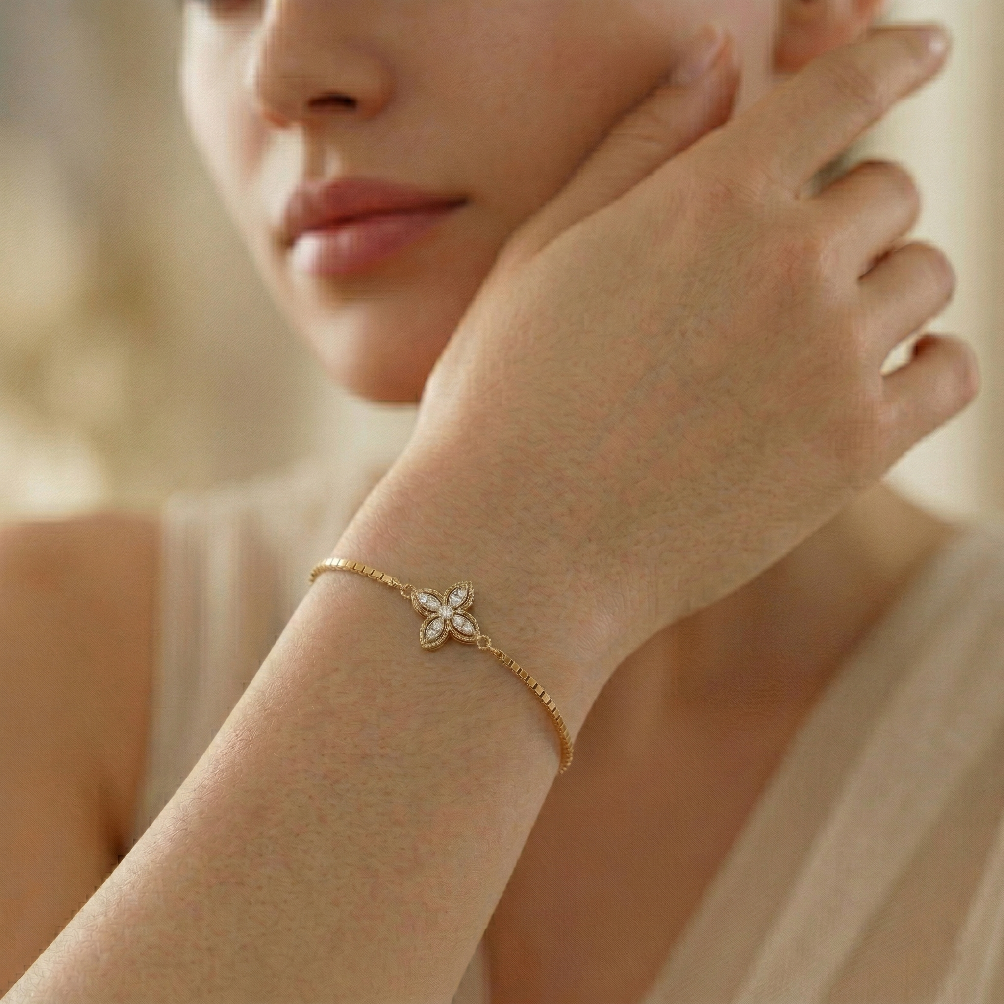 The Flora Prestige Bracelet - Lab Grown Diamonds