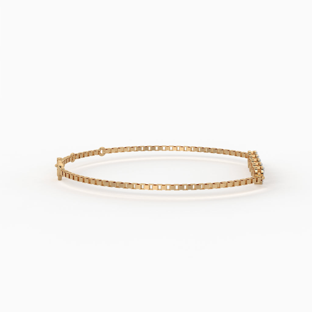 The Majestic Hearts Bracelet - Lab Grown Diamonds