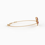 The Scarlet Petal Bracelet - Lab Grown Diamonds