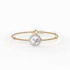 The Liora Leaf Bracelet - Lab Grown Diamonds
