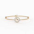 The Glint Curve Bracelet - Lab Grown Diamonds