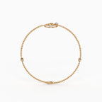 The Glint Curve Bracelet - Lab Grown Diamonds