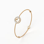 The Glint Curve Bracelet - Lab Grown Diamonds