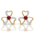 The Sweet Frogbit Earrings - Lab Grown Diamonds