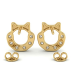 The Starlit Halo Earrings - Lab Grown Diamonds