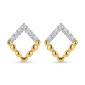 The Rosette Frame Earrings - Lab Grown Diamonds