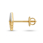 The Rosette Frame Earrings - Lab Grown Diamonds