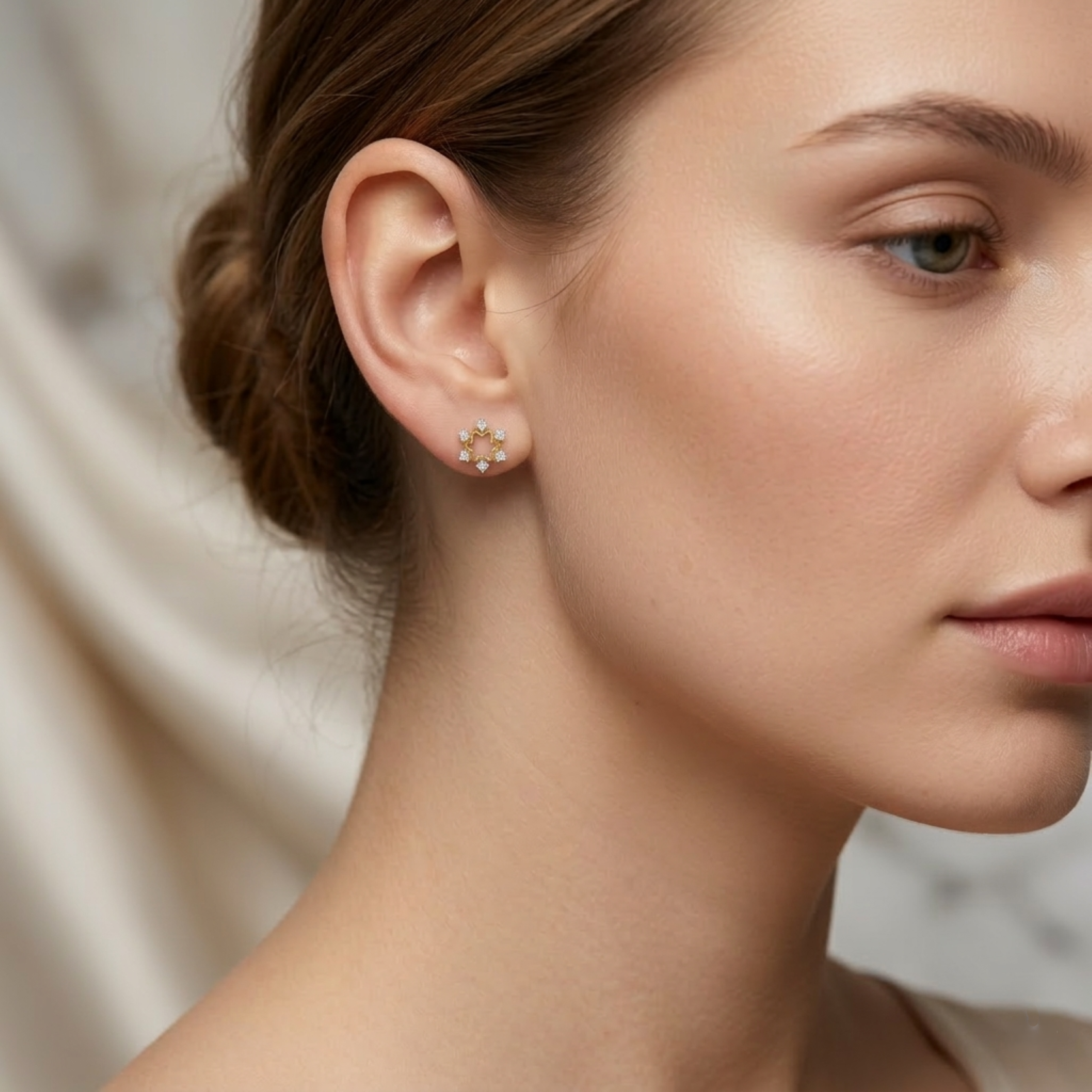 The Guiding Star Earrings - Lab Grown Diamonds