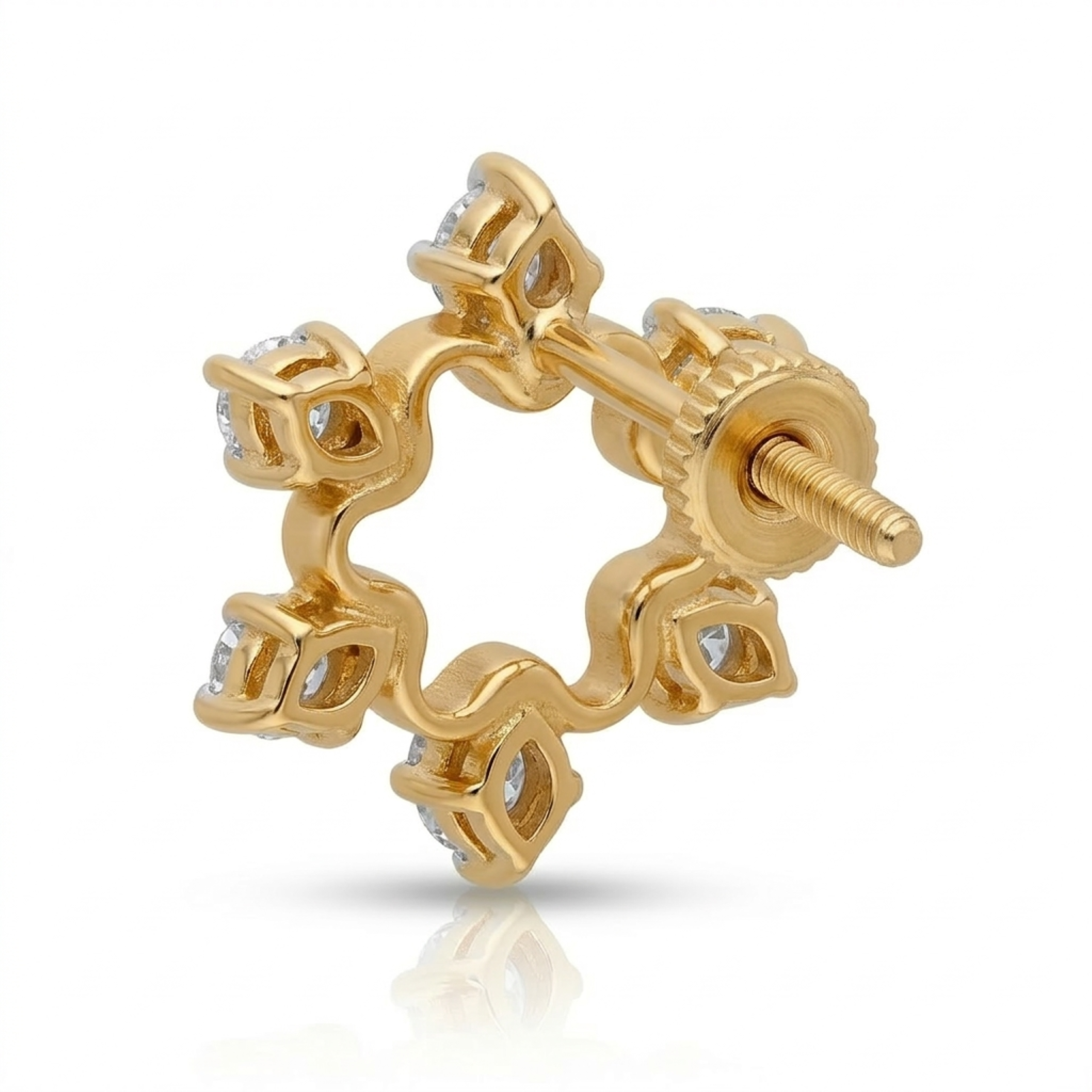 The Guiding Star Earrings - Lab Grown Diamonds