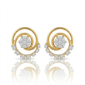 The Rosebud Spark Earrings - Lab Grown Diamonds