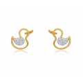 The Golden Duckling Earrings - Lab Grown Diamonds