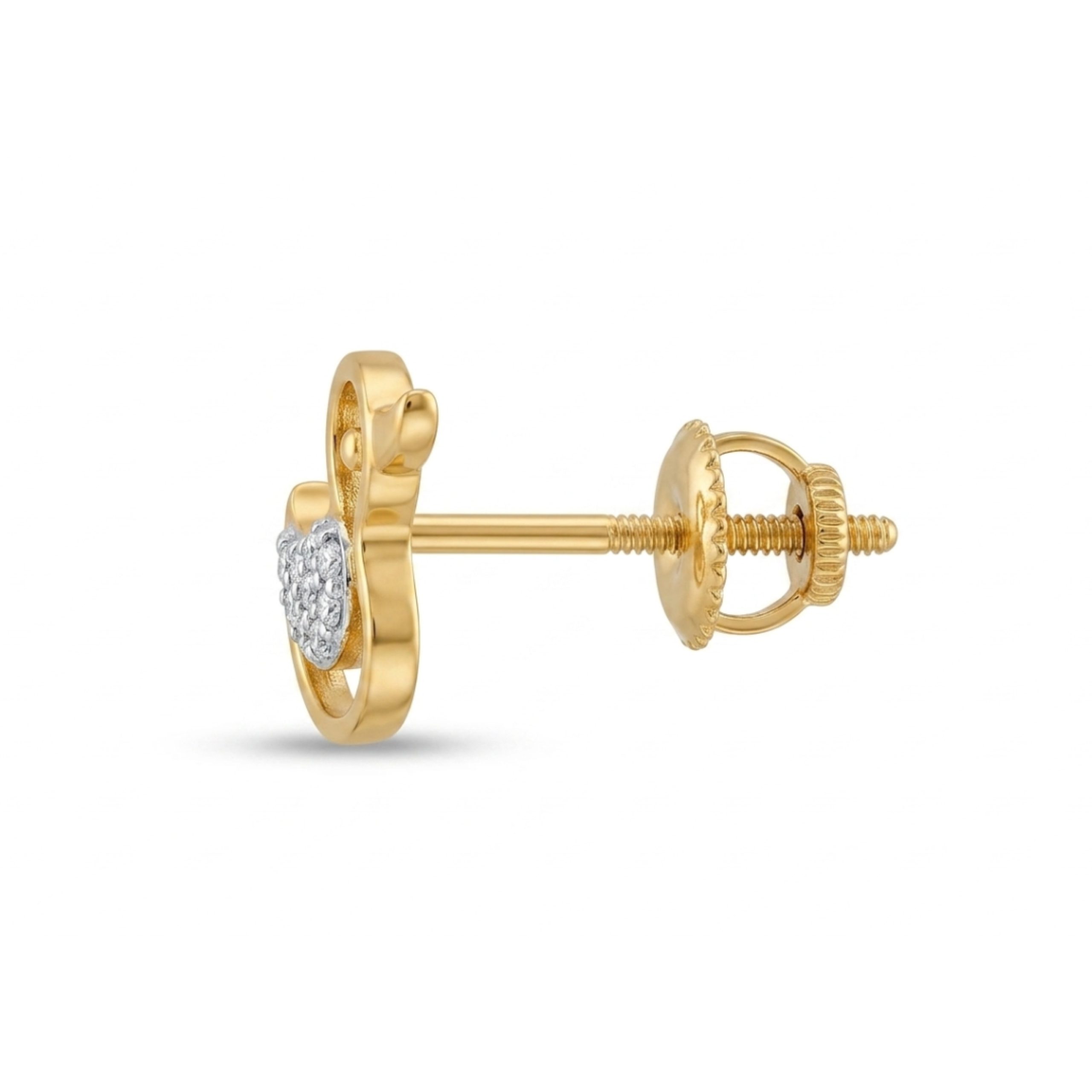 The Golden Duckling Earrings - Lab Grown Diamonds