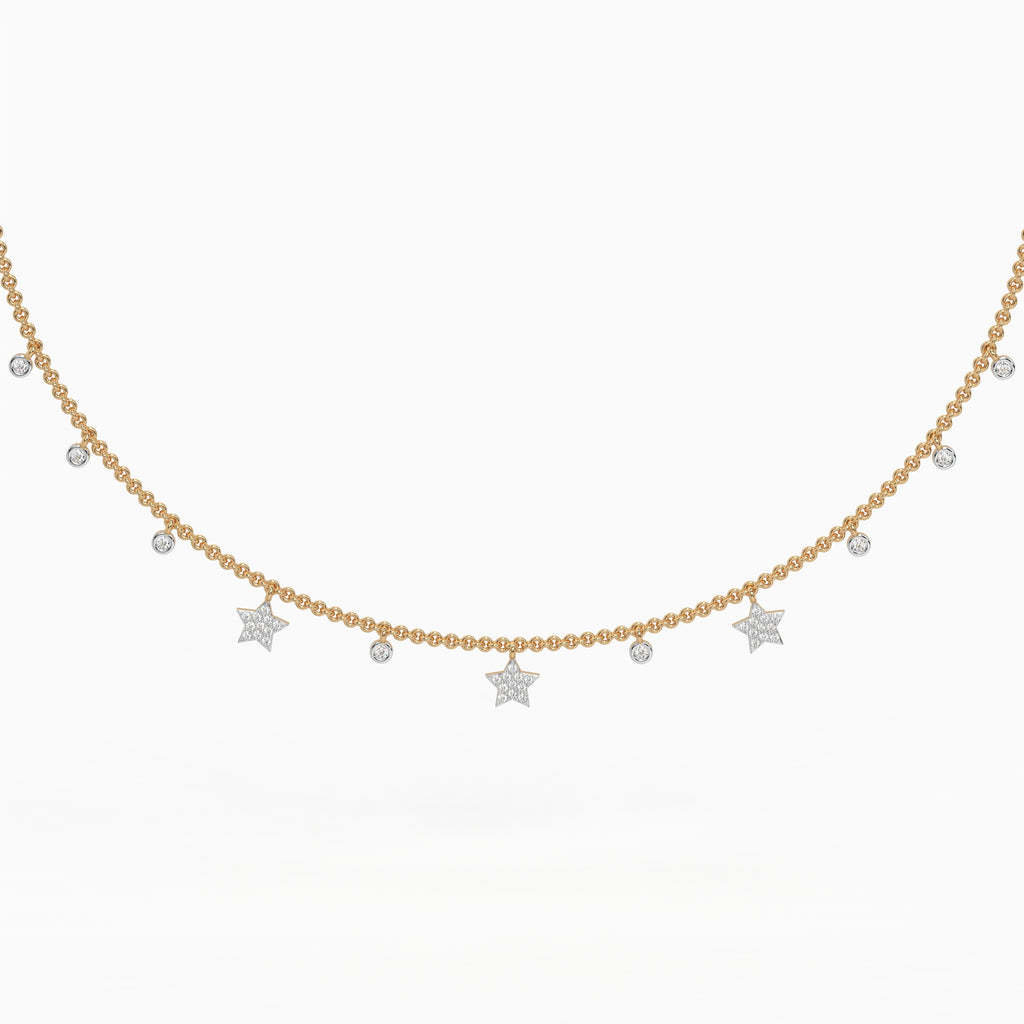The Starlume Drop Neckline - Lab Grown Diamonds