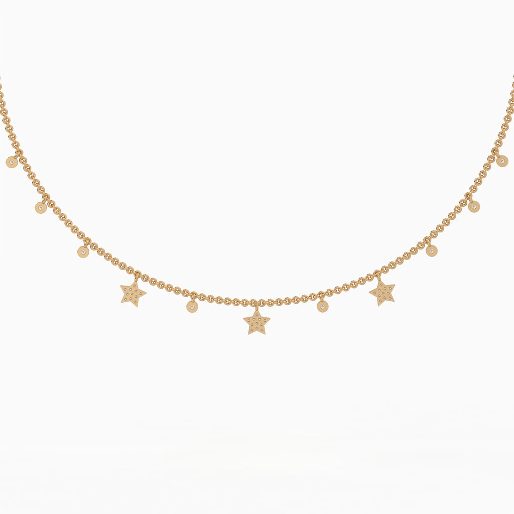 The Starlume Drop Neckline - Lab Grown Diamonds