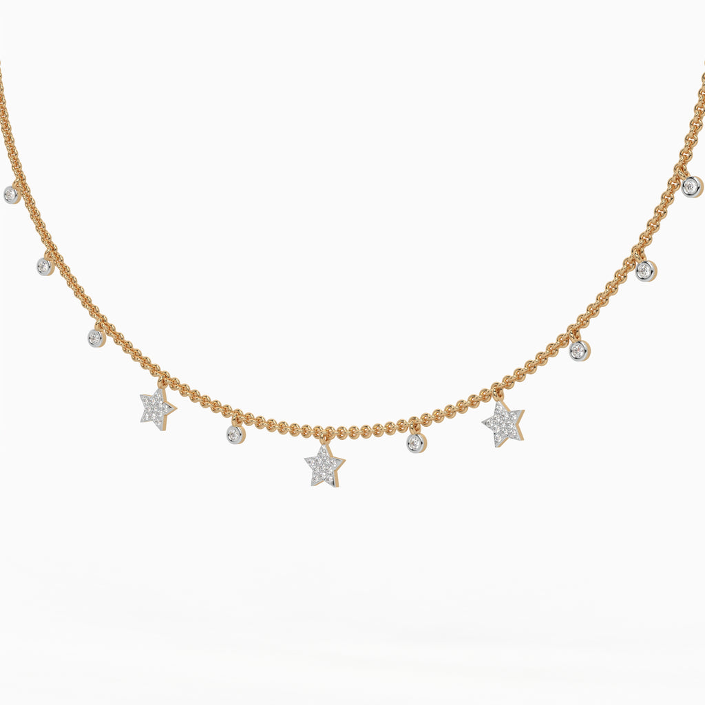 The Starlume Drop Neckline - Lab Grown Diamonds