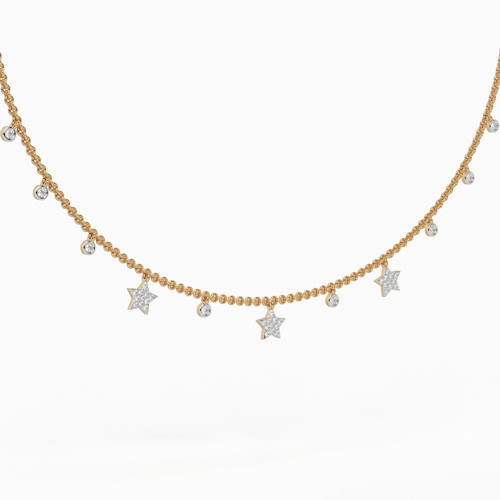 The Starlume Drop Neckline - Lab Grown Diamonds