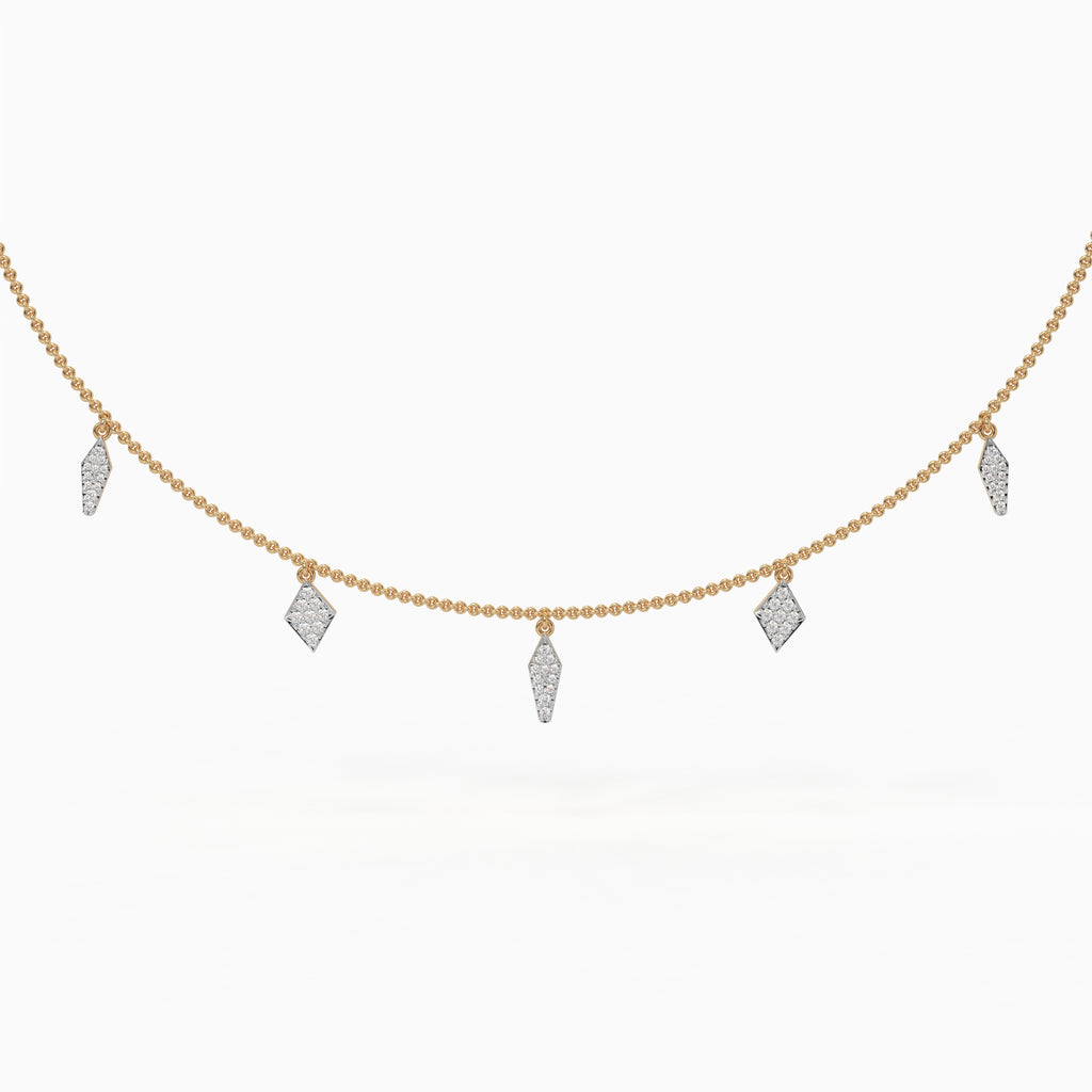 The Shard Glow Neckline - Lab Grown Diamonds