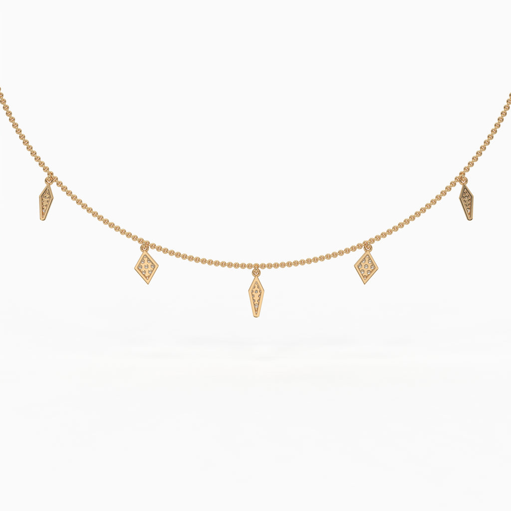 The Shard Glow Neckline - Lab Grown Diamonds