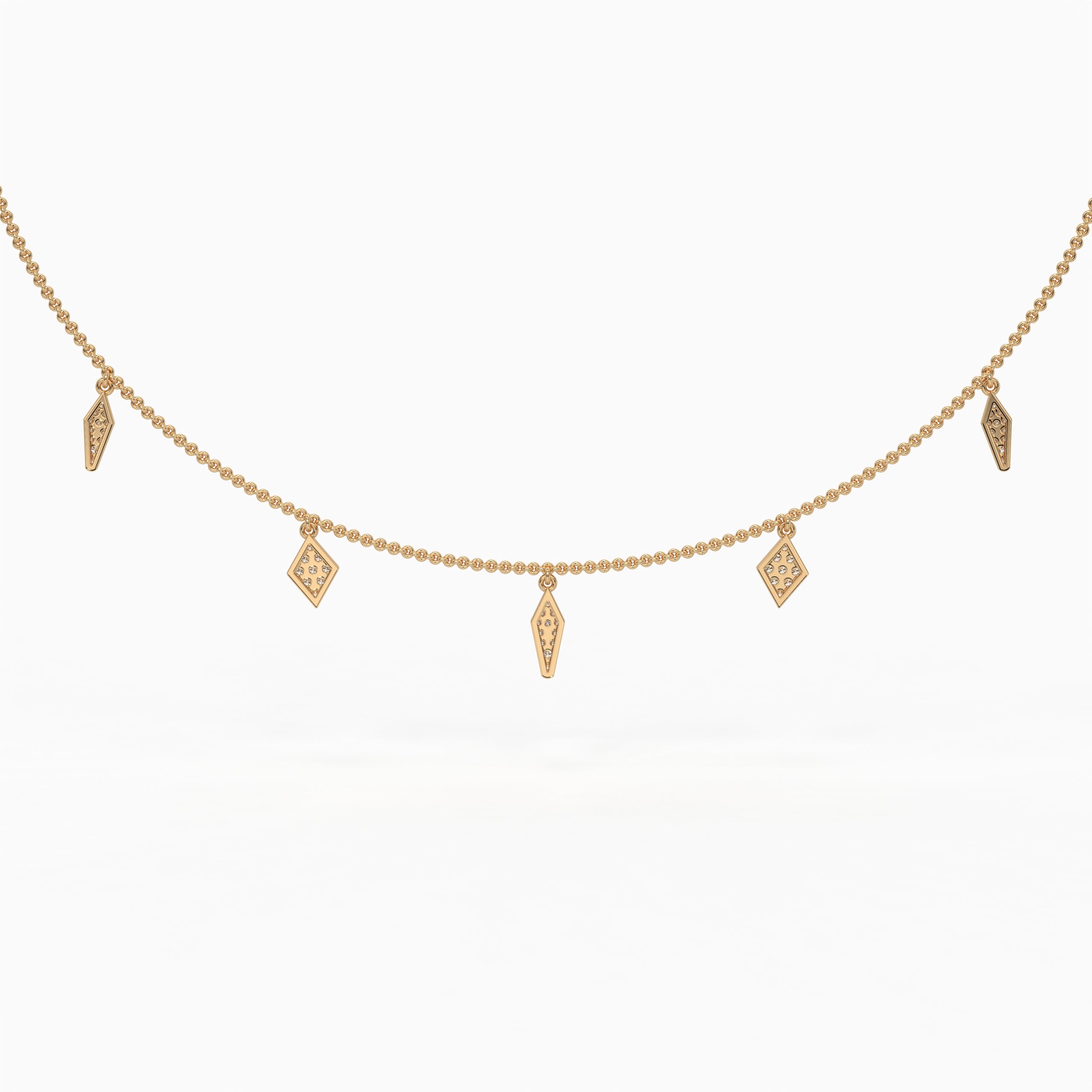 The Shard Glow Neckline - Lab Grown Diamonds