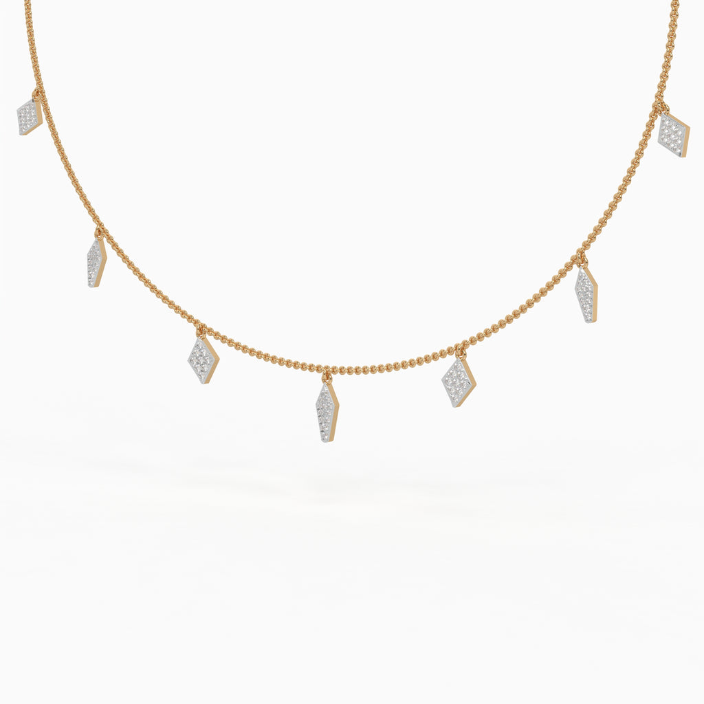 The Shard Glow Neckline - Lab Grown Diamonds