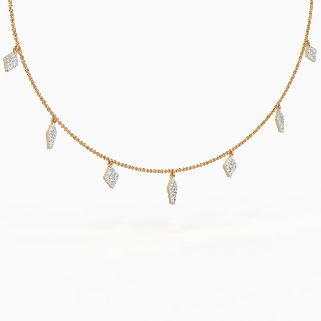 The Shard Glow Neckline - Lab Grown Diamonds