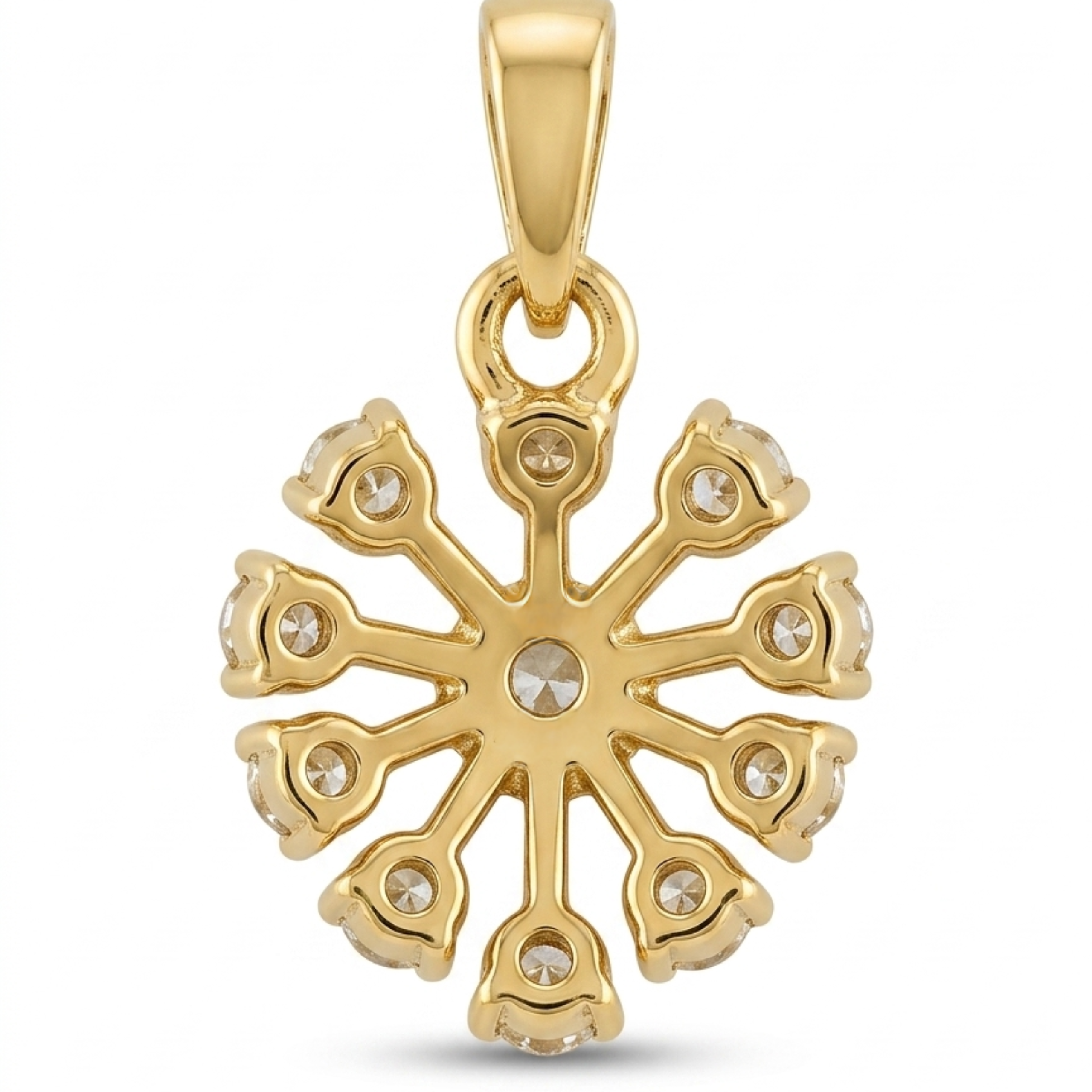 The Solaris Starburst Pendant - Lab Grown Diamonds