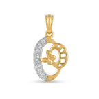 The Mariposa Crescent Pendant - Lab Grown Diamonds
